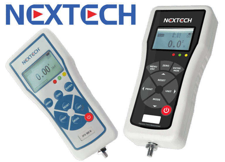 Nextech DFT and DFS model Force Gauges
